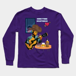 Honkeytonk heartbreak Long Sleeve T-Shirt